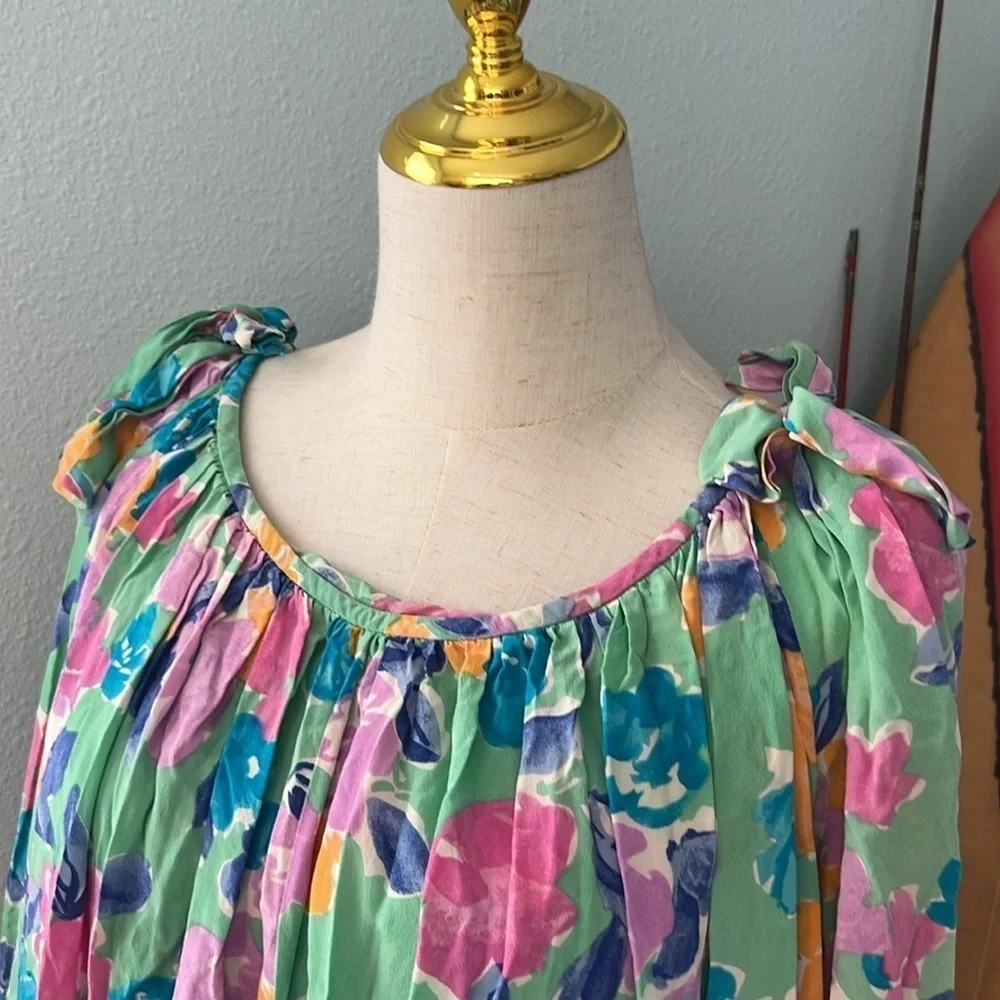 VTG Guy Laroache,Paris,Rare Design,Silk Dress,Resort,Collectible,Size 44/US 12